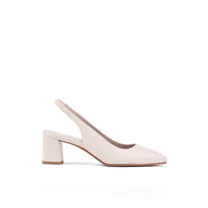 Camilla Slingback White