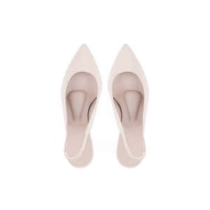 Camilla Slingback White