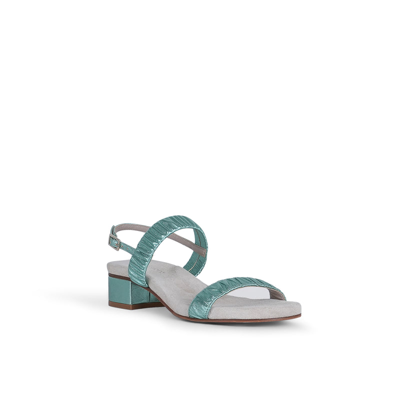 Angie Sandal Metallic Mint