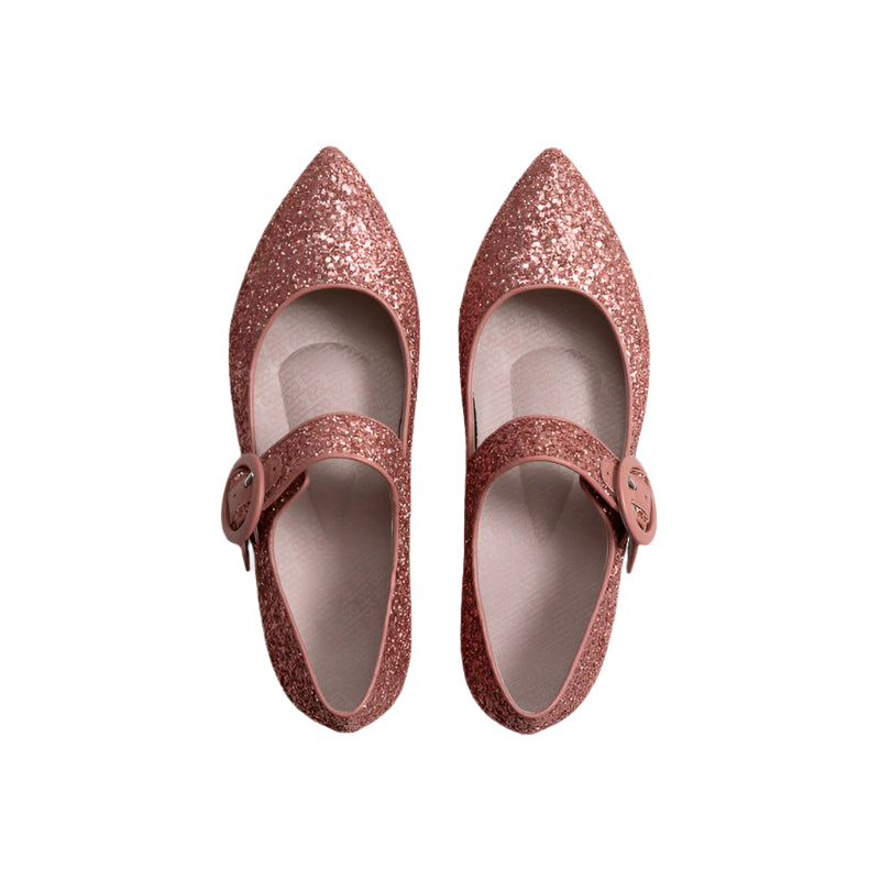 Isabelle Peach Glitter