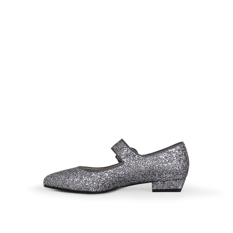 Isabelle Grey Glitter