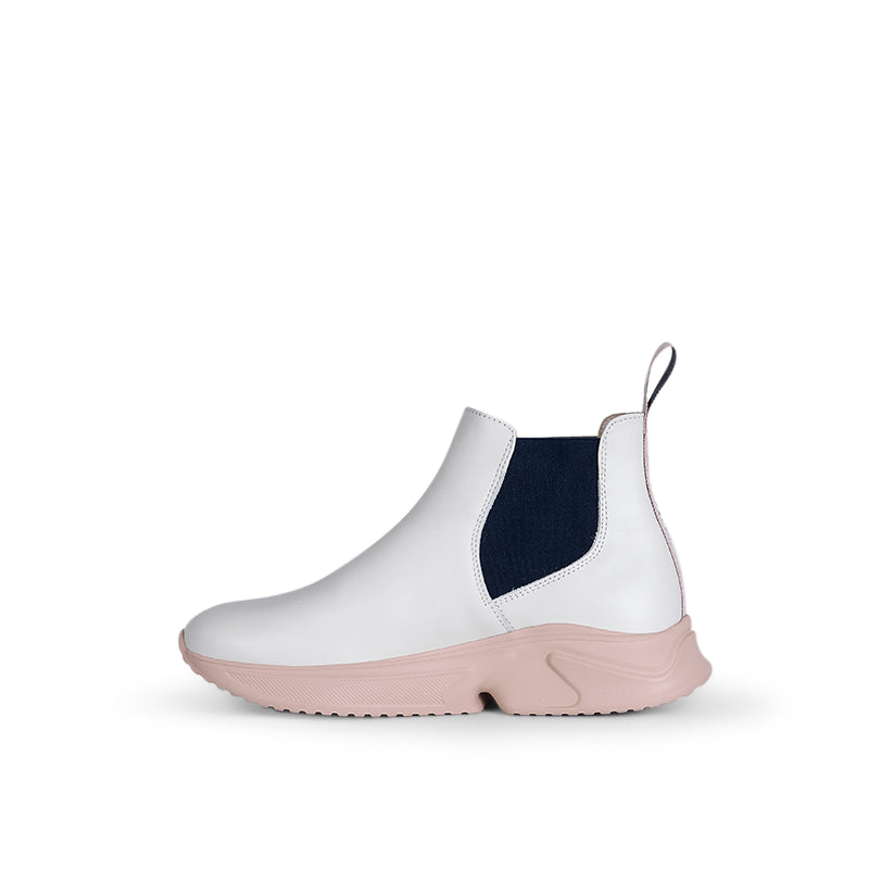 Maren Sneaker Boot White Rose