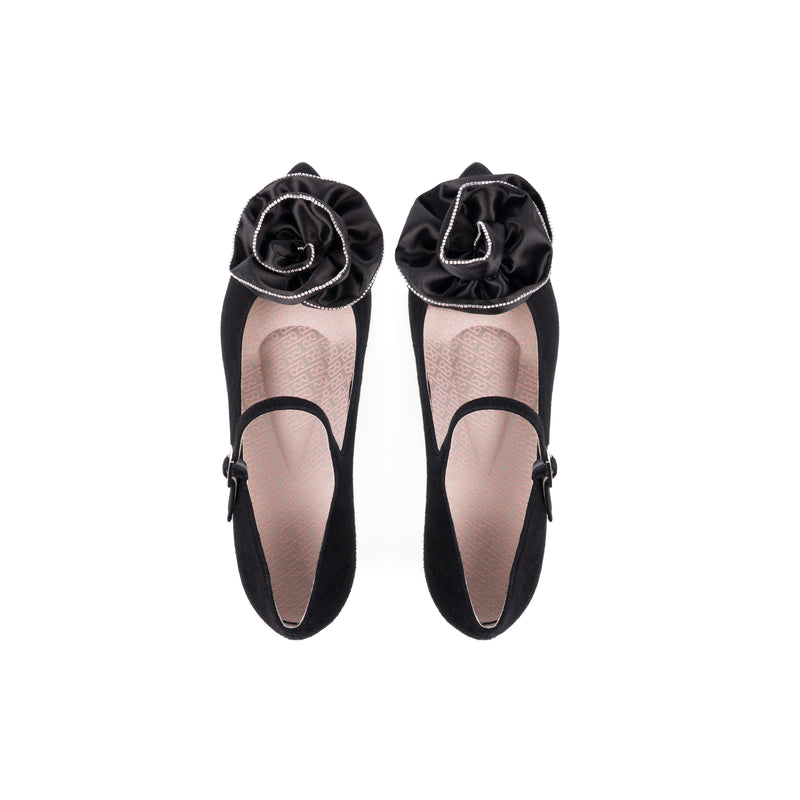 Margrethe Flower Black
