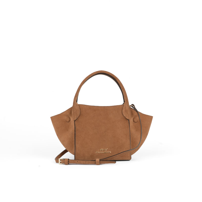 Virginia Small Suede Cuoio