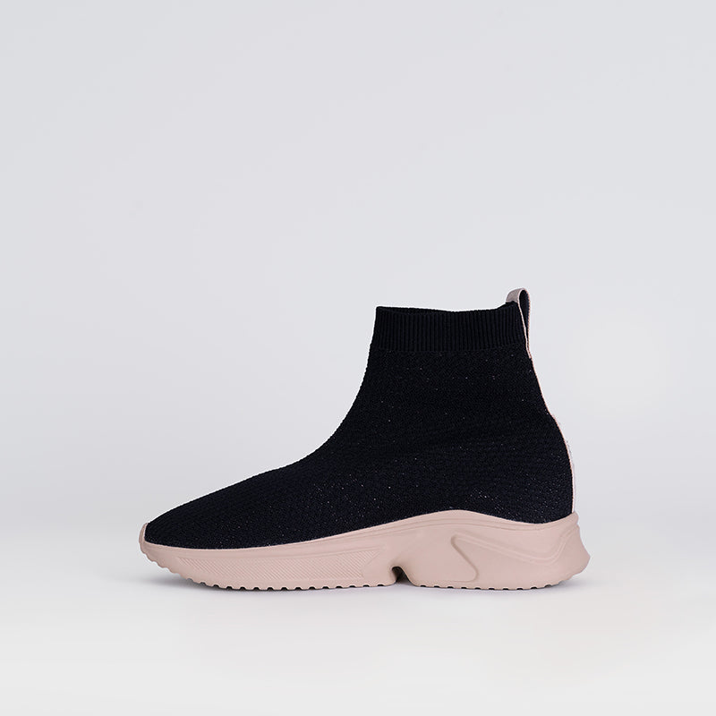 Racva Sneaker Boot Black