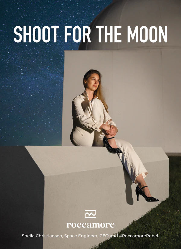 Sheila Christiansen, space engineer, CEO og #roccamorerebel