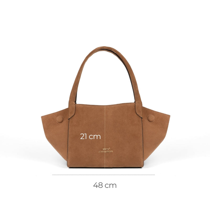 Virginia Mid Suede Cuoio
